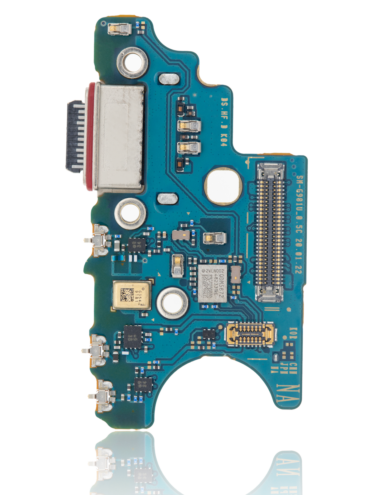 Charging Port With Board Compatible For Samsung Galaxy S20  Replacement (US Version) (Premium)