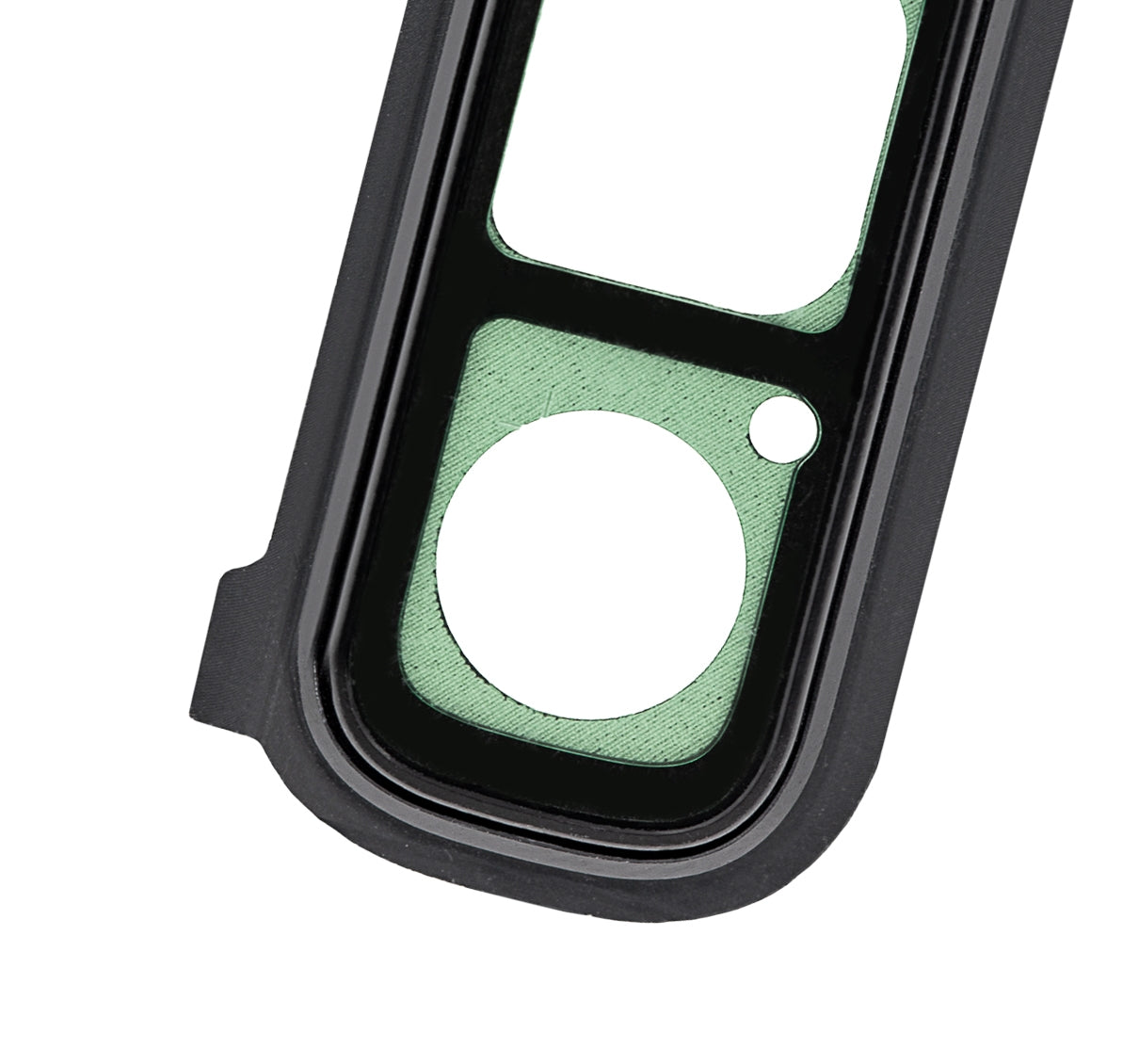 Replacement Back Camera Lens With Cover Bezel Ring Compatible For Samsung Galaxy Fold 4G / 5G (Cosmos Black)