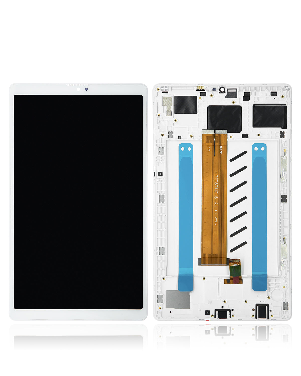 Replacement LCD Assembly With Frame Compatible For Samsung Galaxy Tab A7 Lite 8.7" (2021) (T225 / T227) (4G Version) (Refurbished) (White)