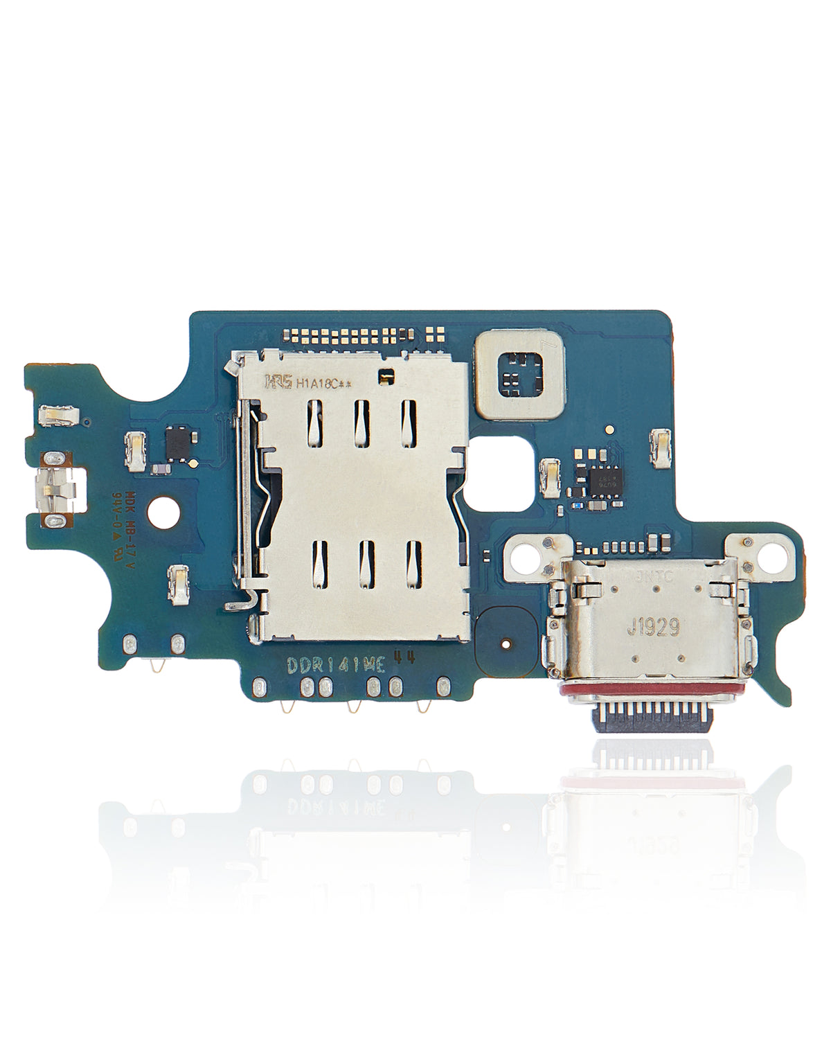 Charging Port Board With Sim Card Reader Compatible For Samsung Galaxy S22 Plus 5G Replacement (S906U) (US Version)