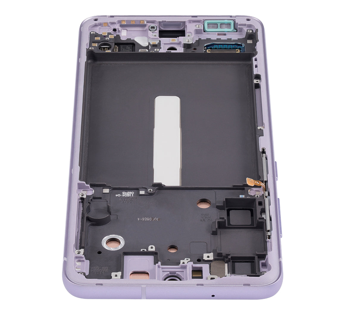 Replacement OLED Assembly With Frame Compatible For Samsung Galaxy S21 FE 5G (US & International Version) (Refurbished) (Lavender)