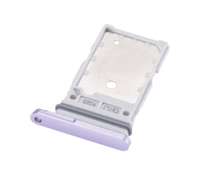 Replacement Dual Sim Card Tray Compatible For Samsung Galaxy S21 FE 5G (Purple)