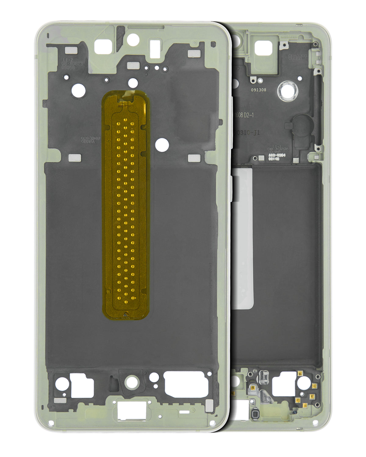 Replacement Mid-Frame Housing Compatible For Samsung Galaxy S21 FE 5G (US & International Version) (Olive)