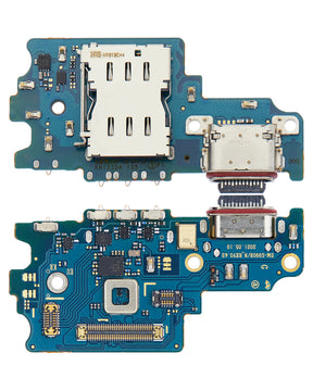 Charging Port Board With Sim Card Reader Compatible For Samsung Galaxy S21 FE 5G Replacement by Macfactory.in(G990B/N) (International Version)