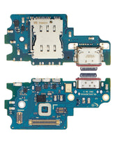 Charging Port Board With Sim Card Reader Compatible For Samsung Galaxy S21 FE 5G Replacement (US Version)