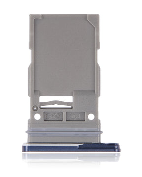 Single Sim Card Tray Compatible For Samsung Galaxy S21 FE 5G Replacement by Macfactory.Store(Blue)