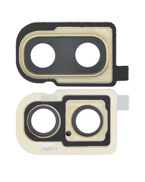 Replacement Back Camera Lens With Bracket / Bezel Compatible For Samsung Galaxy Z Flip (F700) (Mirror Gold）