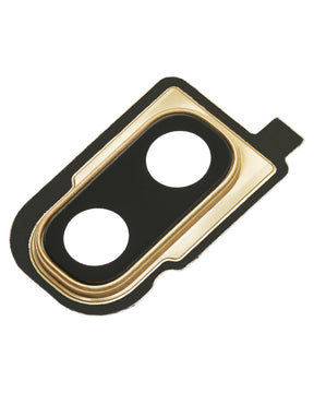 Replacement Back Camera Lens With Bracket / Bezel Compatible For Samsung Galaxy Z Flip (F700) (Mirror Gold）