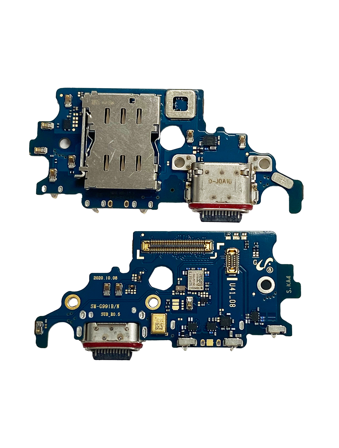 Charging Port Board With Sim Card Reader Compatible For Samsung Galaxy S21 5G Replacement  (G991B) (International Version)