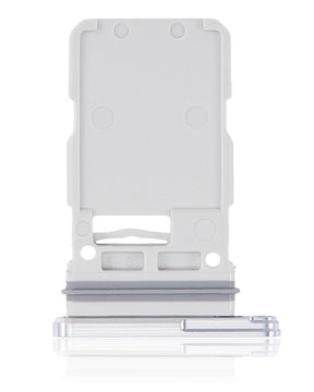 Single Sim Card Tray Compatible For Samsung Galaxy S21 Plus Replacement (Phantom Silver)