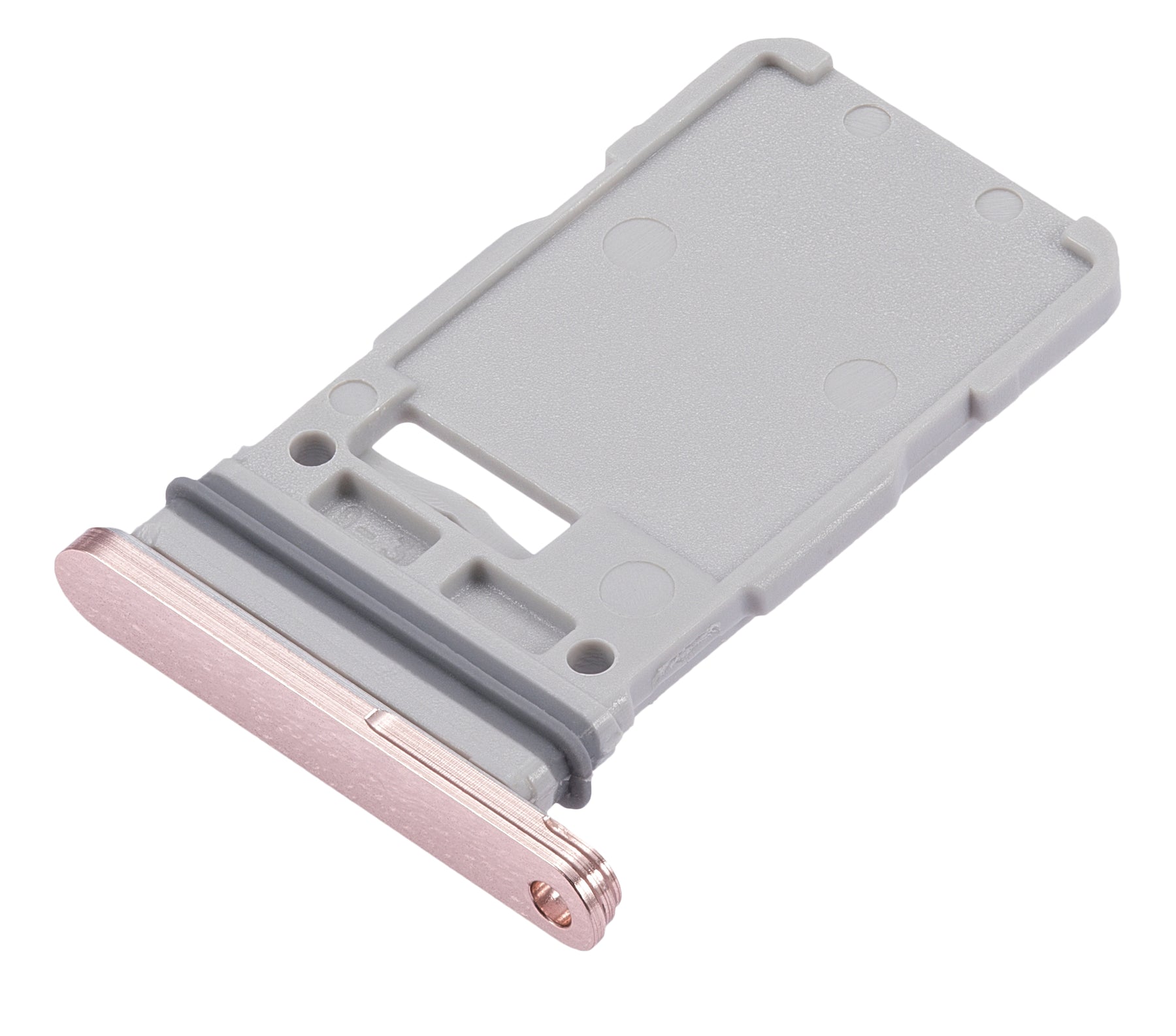 Single Sim Card Tray Compatible For Samsung Galaxy S21 Plus Replacement (Phantom Pink)