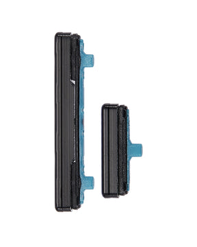 Hard Buttons (Power / Volume) Compatible For Samsung Galaxy S21 Plus Replacement (Phantom Black)