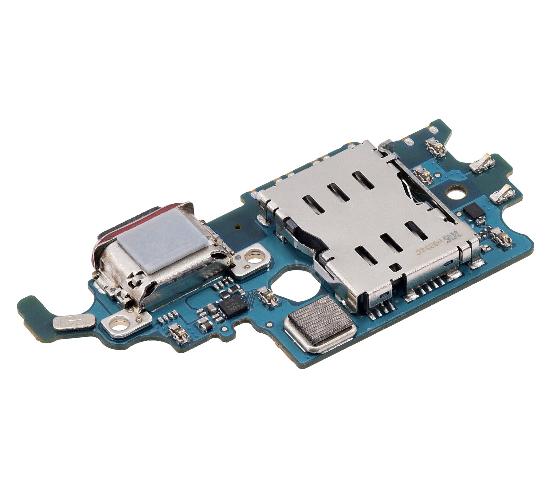 Charging Port Board With Sim Card Reader Compatible For Samsung Galaxy S21 5G Replacement  (G9910)