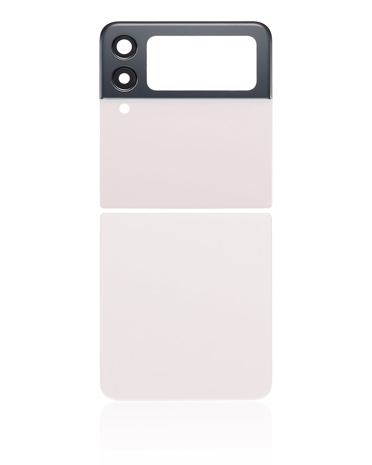 Back Cover Glass With Camera Lens Compatible For Samsung Galaxy Z Flip 3 5G Replacement  (Vemake) (White)