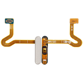 Replacement Fingerprint Reader With Flex Cable Compatible For Samsung Galaxy Z Flip 3 5G (F711) (White)