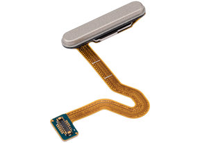 Replacement Fingerprint Reader With Flex Cable Compatible For Samsung Galaxy Z Flip 3 5G (F711) (White)