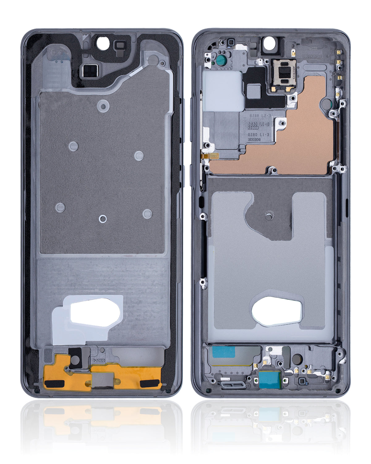 Mid-Frame Housing Compatible For Samsung Galaxy S20 Ultra  Replacement (Cosmic Gray)