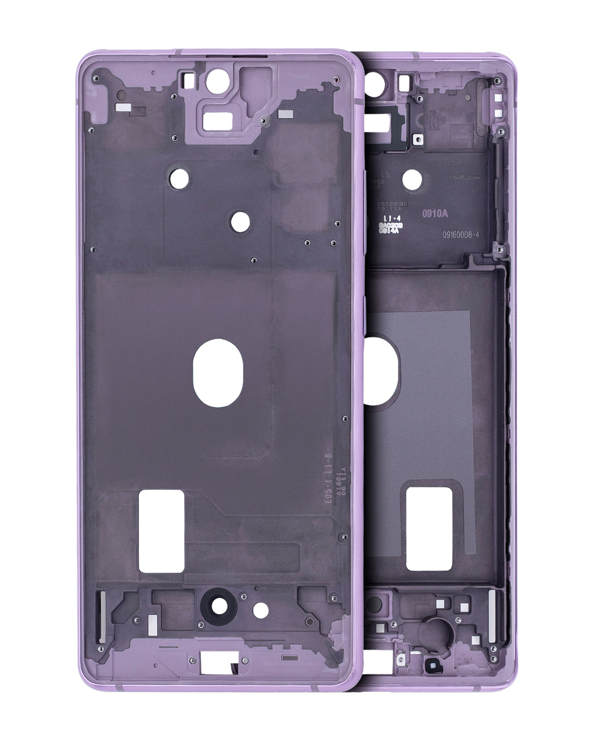 Mid-Frame Housing Compatible For Samsung Galaxy S20 FE Replacement by Macfactory.Store (Cloud Lavender)