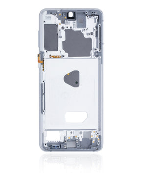 Mid-Frame Housing Compatible For Samsung Galaxy S21 Plus  Replacement (Phantom Silver)