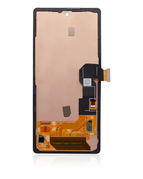 Replacement OLED Assembly With Frame (With Fingerprint Sensor) Compatible For Google Pixel 6A (Genuine OEM) (All Colors)