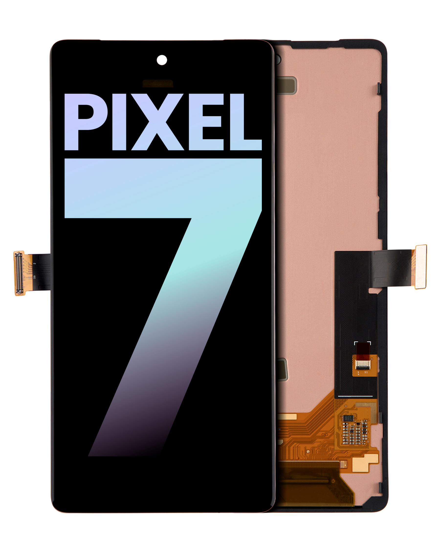 OLED Assembly With Frame Replacement (With Finger Print Sensor) Compatible For Google Pixel 7 (Genuine OEM) (All Colors)