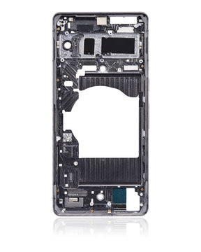 Mid-Frame Housing Compatible For Google Pixel 7 Pro Replacement(Obsidian)