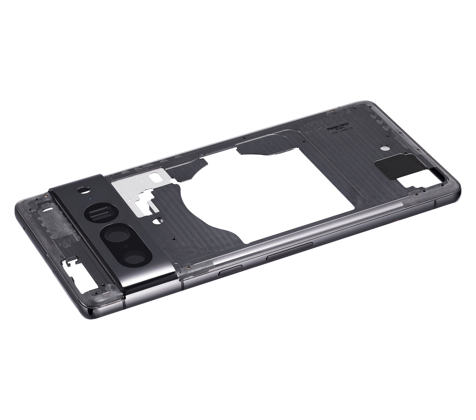 Mid-Frame Housing Compatible For Google Pixel 7 Pro Replacement(Obsidian)