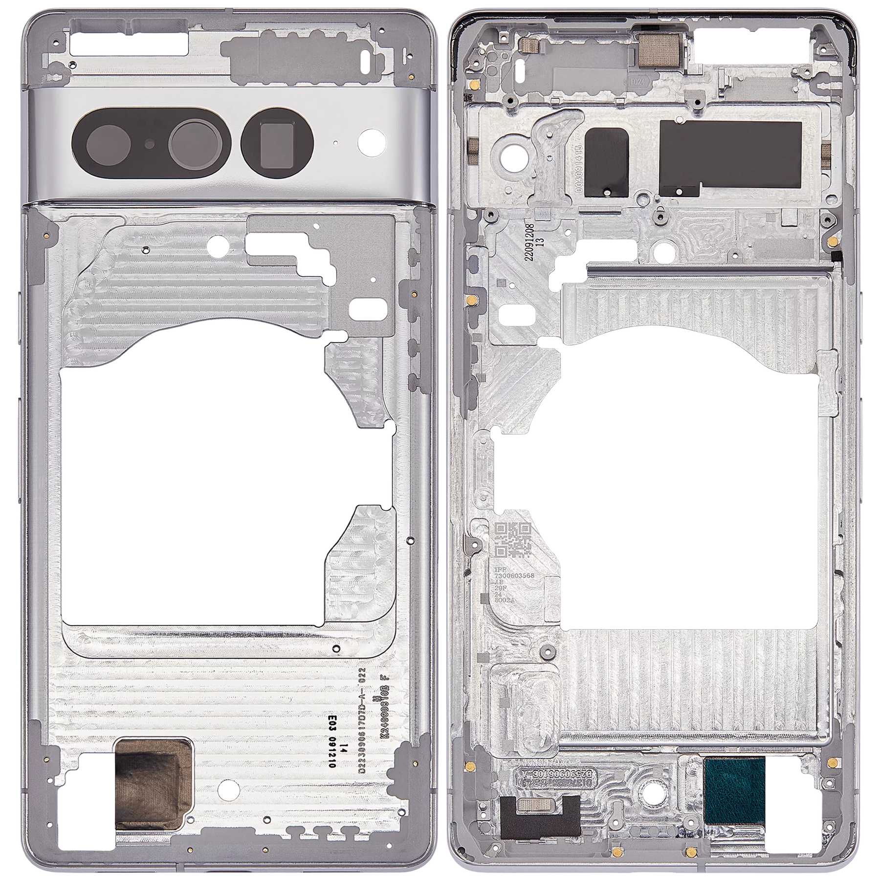 Mid-e Housing Compatible For Google Pixel 7 Pro Replacement (Snow)