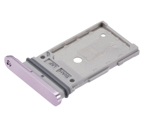 Replacement Dual Sim Card Tray Compatible For Samsung Galaxy S23 Ultra 5G by MacFactory (Lavender)