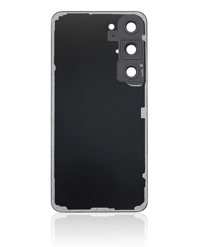 Back Cover Glass With Camera Lens Compatible For Samsung Galaxy S23 5G Replacement (No Logo) (Vemake) (Phantom Black)