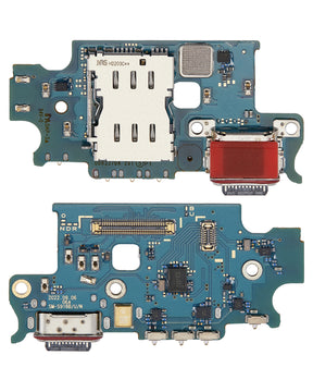 Charging Port Board With Sim Card Reader Compatible For Samsung Galaxy S23 Plus 5G Replacement (S916U) (US Version)