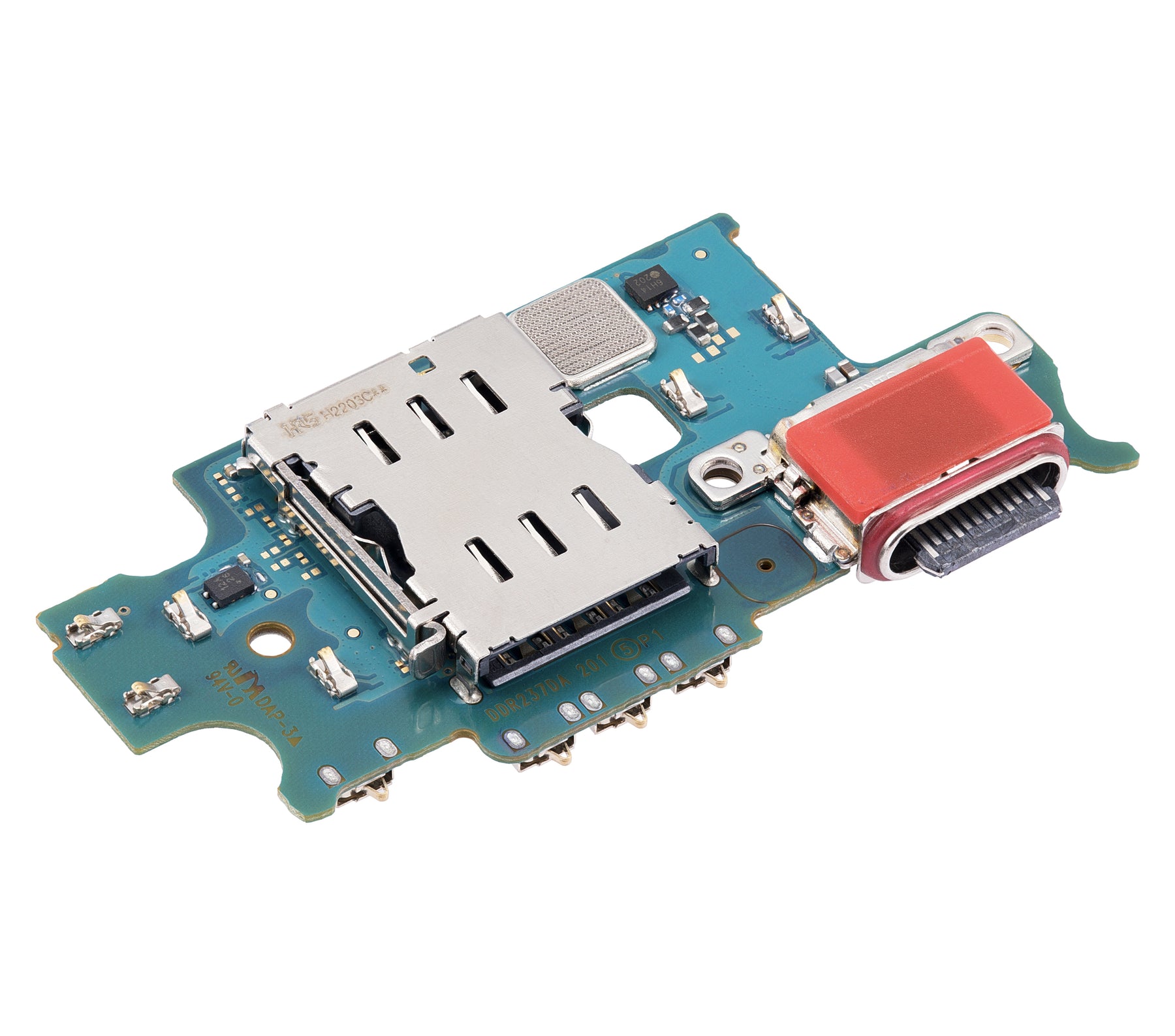 Charging Port Board With Sim Card Reader Compatible For Samsung Galaxy S23 Plus 5G Replacement (S916U) (US Version)