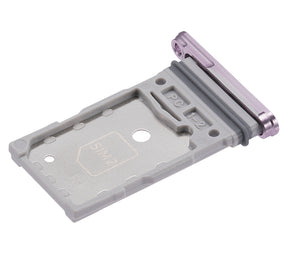 Dual Sim Card Tray Compatible For Samsung Galaxy S23 5G / S23 Plus 5G (Lavender) Replacement