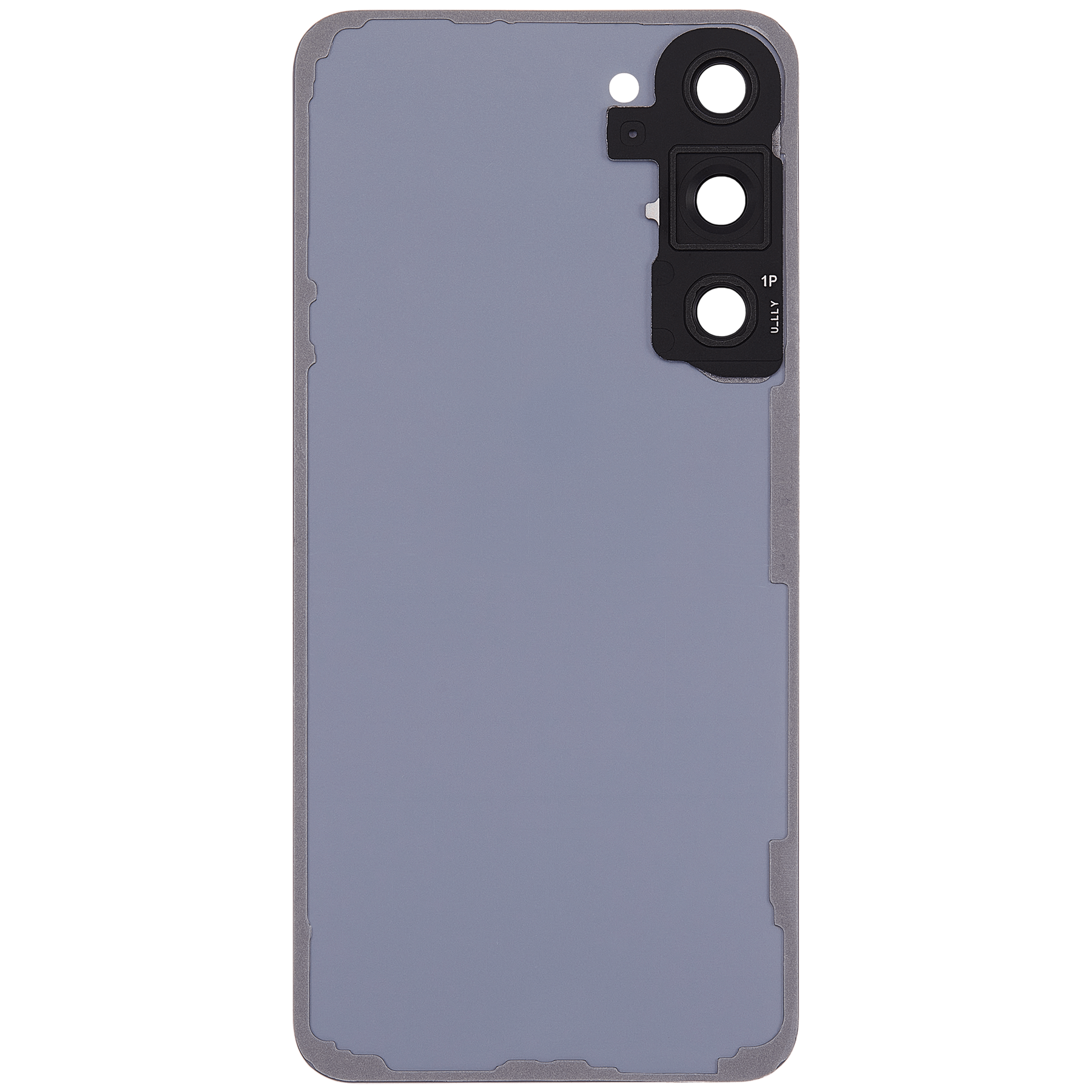 Back Cover Glass With Camera Lens Compatible For Samsung Galaxy S23 Plus 5G (No Logo) (Vemake) (Lavender)