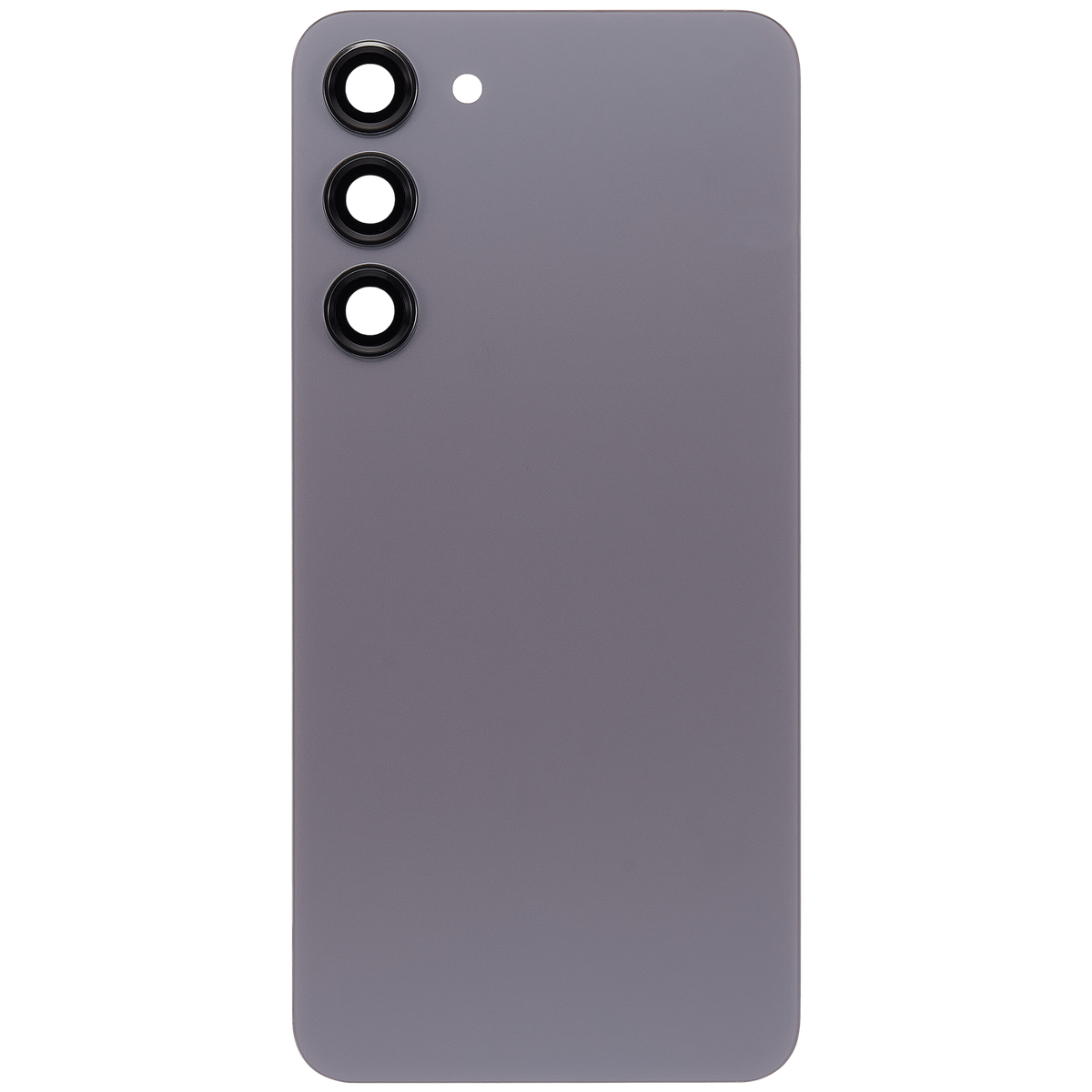 Back Cover Glass With Camera Lens Compatible For Samsung Galaxy S23 Plus 5G Replacement(No Logo) (Vemake) (Graphite)