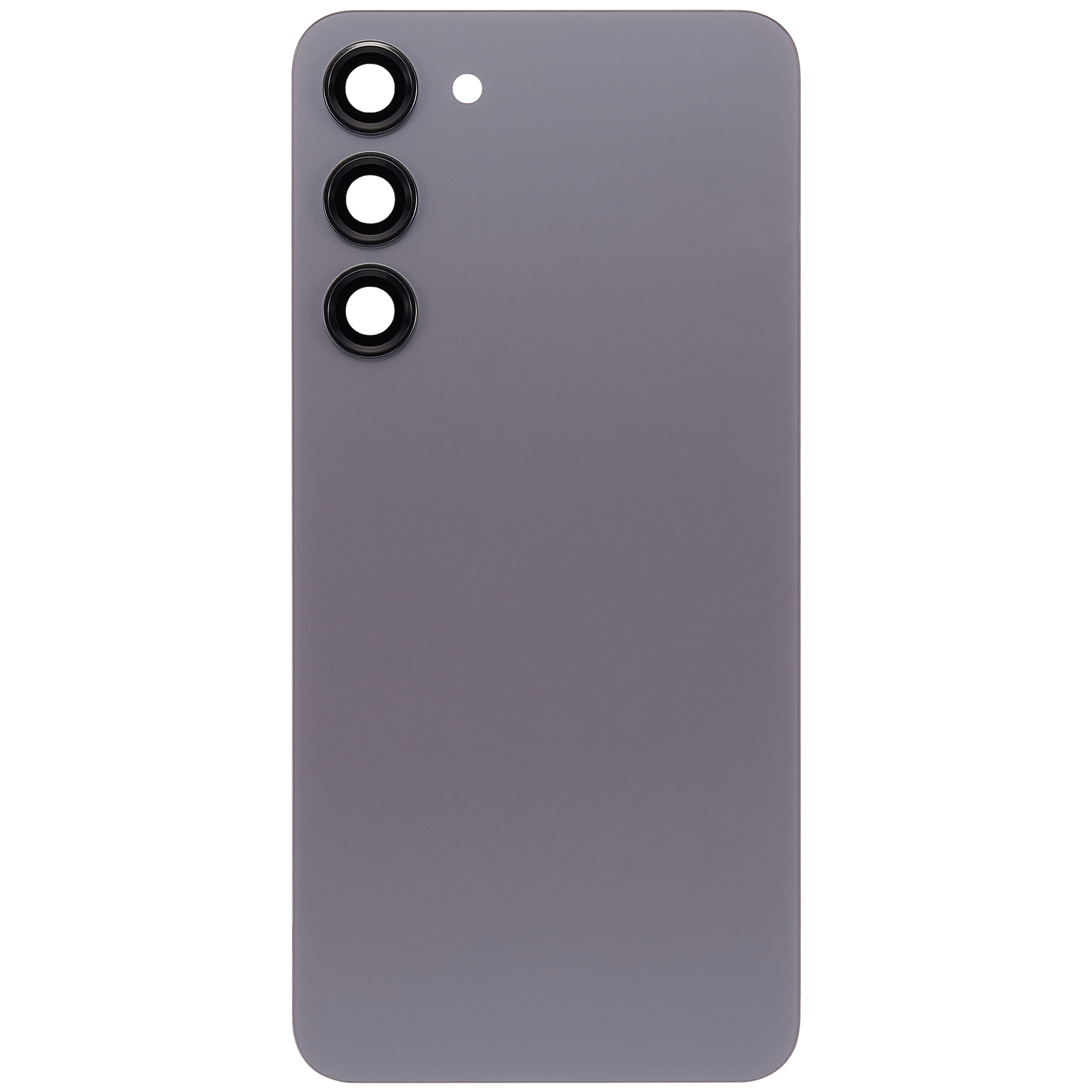 Back Cover Glass With Camera Lens Compatible For Samsung Galaxy S23 Plus 5G Replacement(No Logo) (Vemake) (Graphite)