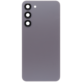 Back Cover Glass With Camera Lens Compatible For Samsung Galaxy S23 Plus 5G Replacement(No Logo) (Vemake) (Graphite)