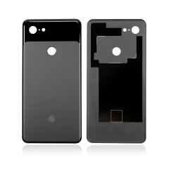 Back cover Glass Compatible For Google Pixel 3 XL Replacement (Genuine OEM) (Just Black)