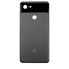 Back cover Glass Compatible For Google Pixel 3 XL Replacement (Genuine OEM) (Just Black)