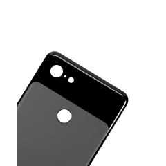 Back cover Glass Compatible For Google Pixel 3 XL Replacement (Genuine OEM) (Just Black)