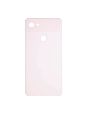 Back cover Glass Compatible For Google Pixel 3 XL  Replacement (Pink)