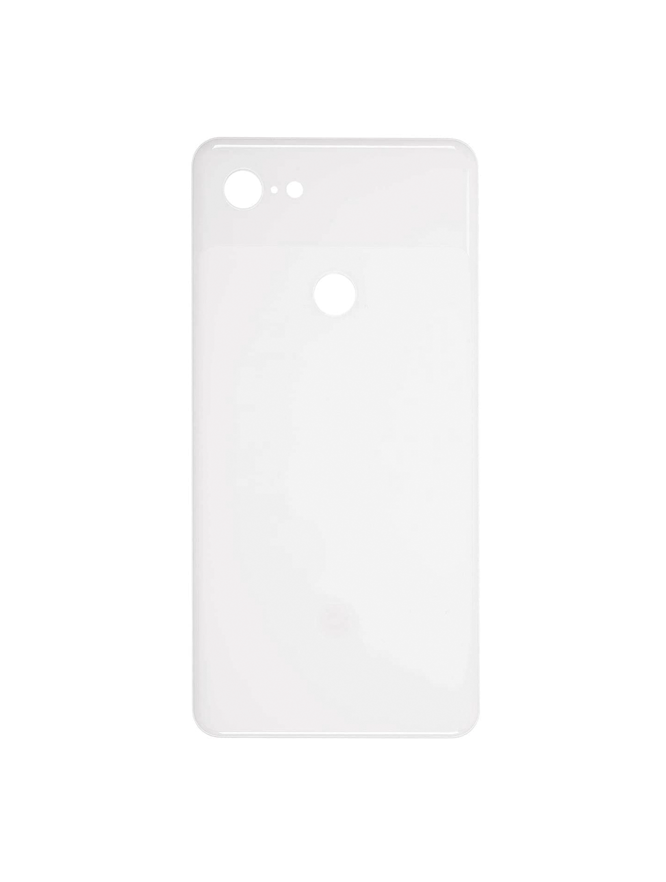 Back cover Glass Compatible For Google Pixel 3 XL Replacement (Genuine OEM) (Clearly White)