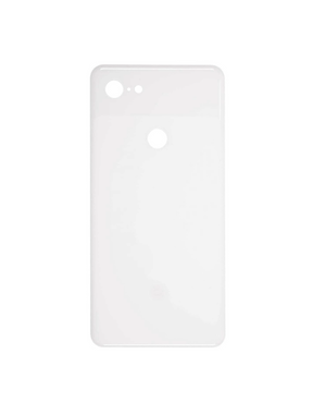 Back cover Glass Compatible For Google Pixel 3 XL Replacement (Genuine OEM) (Clearly White)