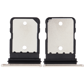 Single Sim Card Tray Compatible For Google Pixel 7 Replacement (Snow)