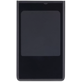 Bottom Back cover Glass Compatible For Google Pixel 7 Replacement (Obsidian)