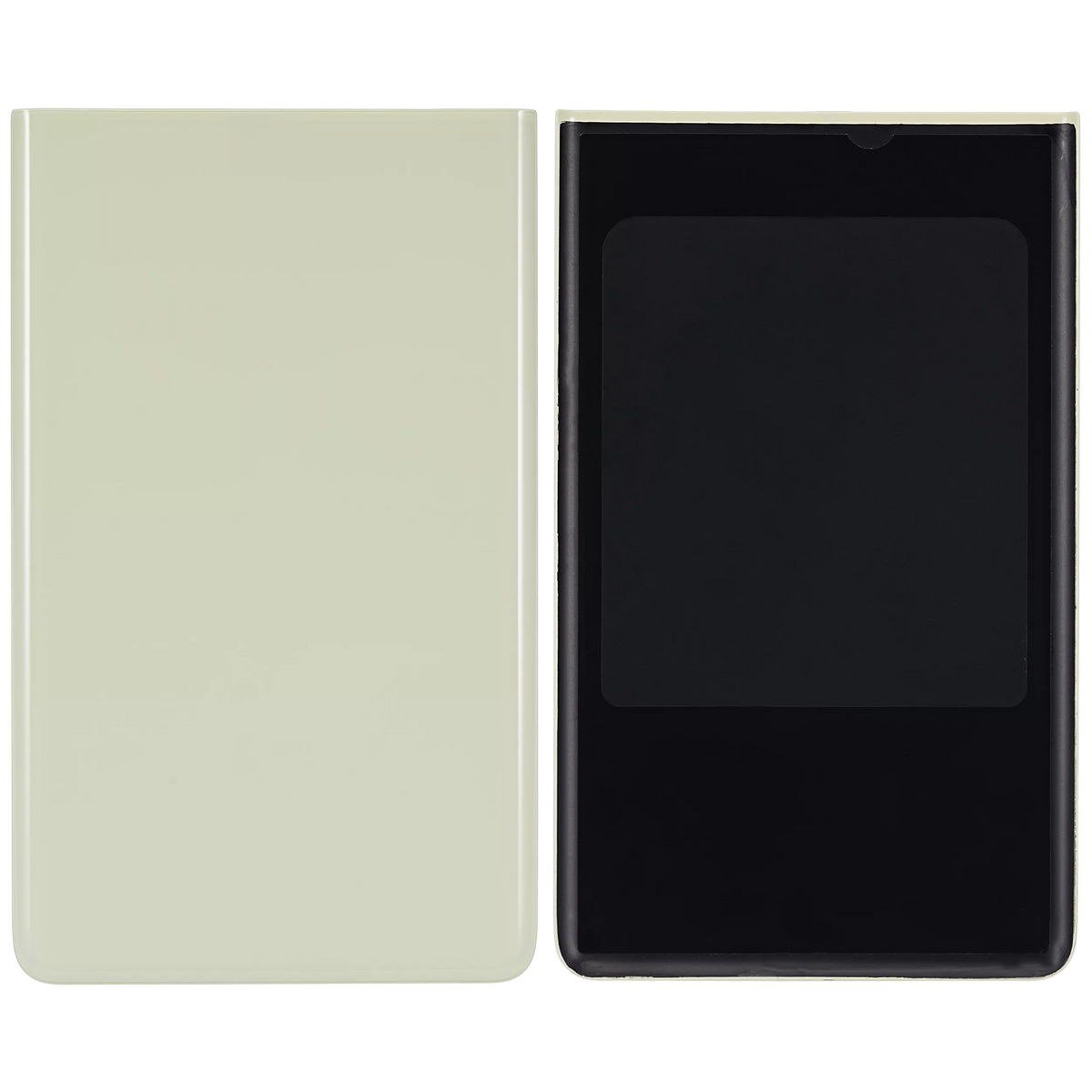 Bottom Back cover Glass Compatible For Google Pixel 7 Replacement (Lemongrass)