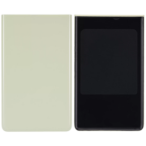 Bottom Back cover Glass Compatible For Google Pixel 7 Replacement (Lemongrass)