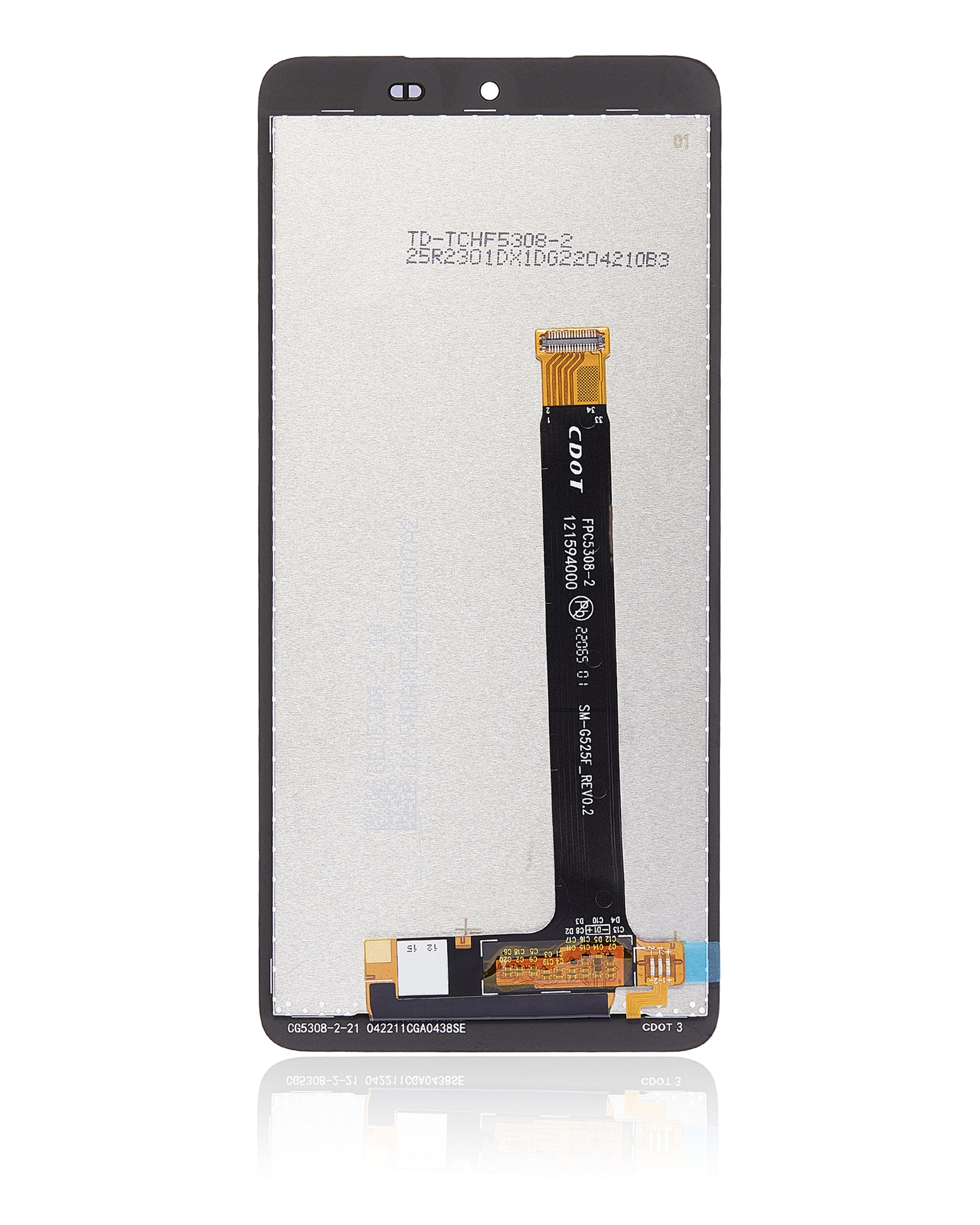 LCD Assembly Without Frame Replacement  Compatible For Samsung Galaxy XCover 5 (G525) (Refurbished) (Black)