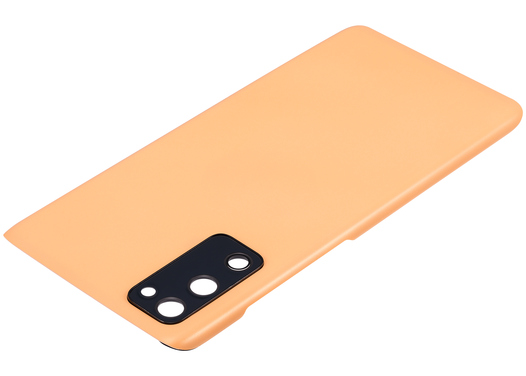 Back cover Glass With Camera Lens Compatible For Samsung Galaxy S20 FE 5G  Replacement (Vemake) (Cloud Orange)