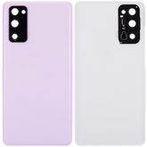 Back cover Glass With Camera Lens Compatible For Samsung Galaxy S20 FE 5G  Replacement (Vemake) (Cloud Lavender)